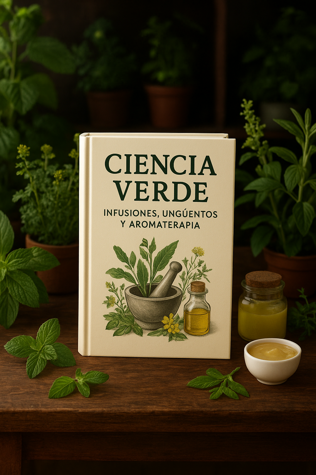 🌱 Ciencia Verde: Infusiones, Ungüentos y Aromaterapia